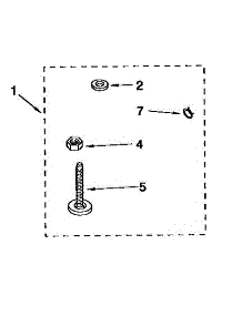 Miscellaneous Hardware parts for Kenmore Washer 110.91587200 (11091587200, 110 91587200) from AppliancePartsPros.com