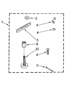 Miscellaneous parts for Kenmore Washer 110.92060100 (11092060100, 110 92060100) from AppliancePartsPros.com