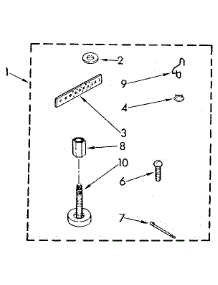 Miscellaneous parts for Kenmore Washer 110.9206110 (1109206110, 110 9206110) from AppliancePartsPros.com