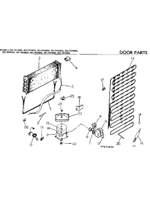 Unit Parts parts for Kenmore Refrigerator 253.7674680 (2537674680, 253 7674680) from AppliancePartsPros.com