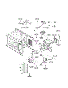 Oven Interior Parts parts for Kenmore Microwave 721.63999303 (72163999303, 721 63999303) from AppliancePartsPros.com