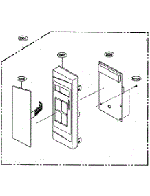 Controller Parts parts for Kenmore Microwave 721.64002300 (72164002300, 721 64002300) from AppliancePartsPros.com