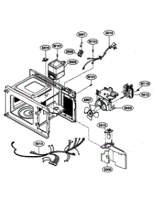Oven Interior Parts parts for Kenmore Microwave 721.64002300 (72164002300, 721 64002300) from AppliancePartsPros.com
