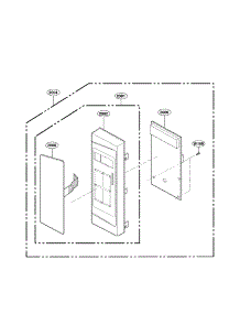 Controller Parts parts for Kenmore Microwave 721.64002301 (72164002301, 721 64002301) from AppliancePartsPros.com