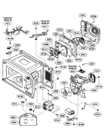 Interior Parts parts for Kenmore Microwave 721.64289301 (72164289301, 721 64289301) from AppliancePartsPros.com