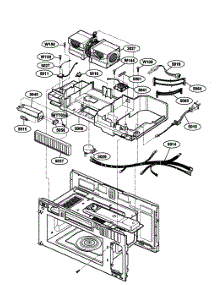 Interior Parts 2 parts for Kenmore Microwave 721.64663300 (72164663300, 721 64663300) from AppliancePartsPros.com