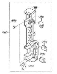 Latch Board parts for Kenmore Microwave 721.64663300 (72164663300, 721 64663300) from AppliancePartsPros.com