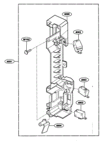 Latch Board parts for Kenmore Microwave 721.64664300 (72164664300, 721 64664300) from AppliancePartsPros.com