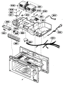 Interior Parts 2 parts for Kenmore Microwave 721.64682300 (72164682300, 721 64682300) from AppliancePartsPros.com
