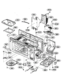 Interior Parts 1 parts for Kenmore Microwave 721.64689300 (72164689300, 721 64689300) from AppliancePartsPros.com