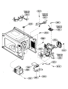 Interior Parts 2 parts for Kenmore Microwave 721.65002401 (72165002401, 721 65002401) from AppliancePartsPros.com