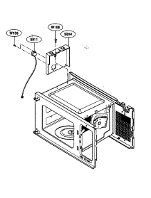 Sensor Parts parts for Kenmore Microwave 721.65052400 (72165052400, 721 65052400) from AppliancePartsPros.com