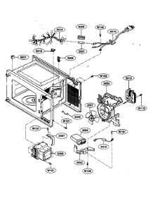 Oven Interior Parts parts for Kenmore Microwave 721.65052400 (72165052400, 721 65052400) from AppliancePartsPros.com