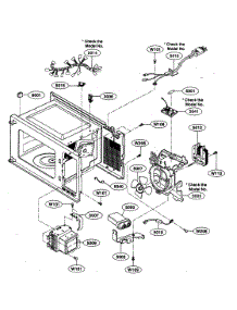 Interior Parts parts for Kenmore Microwave 721.65052401 (72165052401, 721 65052401) from AppliancePartsPros.com