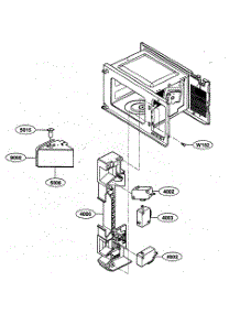 Latch Board Parts parts for Kenmore Microwave 721.65052401 (72165052401, 721 65052401) from AppliancePartsPros.com