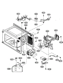 Oven Interior Parts parts for Kenmore Microwave 721.65223400 (72165223400, 721 65223400) from AppliancePartsPros.com