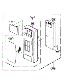 Controller Parts parts for Kenmore Microwave 721.66092500 (72166092500, 721 66092500) from AppliancePartsPros.com