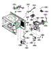Ac Cord And Hv Diode Assembly / Fan