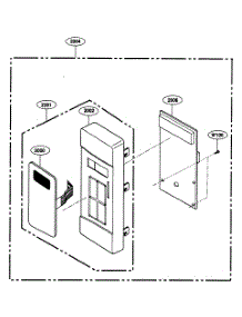 Control Panel Parts parts for Kenmore Microwave 721.66312500 (72166312500, 721 66312500) from AppliancePartsPros.com