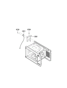 Sensor Parts parts for Kenmore Microwave 721.66339011 (72166339011, 721 66339011) from AppliancePartsPros.com