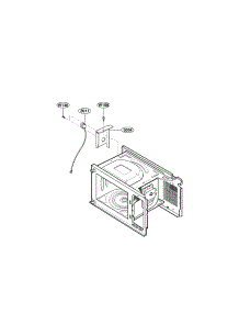 Sensor Parts parts for Kenmore Microwave 721.66339800 (72166339800, 721 66339800) from AppliancePartsPros.com