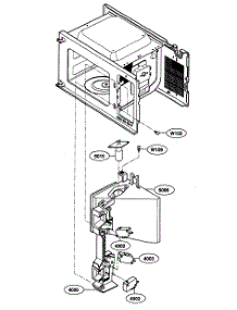 Latch Board Parts parts for Kenmore Microwave 721.66463500 (72166463500, 721 66463500) from AppliancePartsPros.com