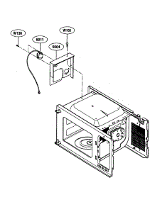 Sensor Parts parts for Kenmore Microwave 721.66464500 (72166464500, 721 66464500) from AppliancePartsPros.com