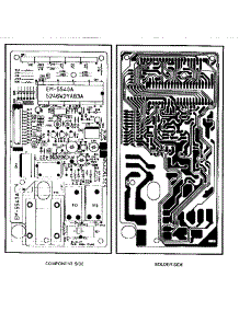 Power And Control Circuit Board parts for Kenmore Microwave 721.66490690 (72166490690, 721 66490690) from AppliancePartsPros.com