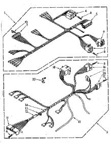 Wiring Harness Parts parts for Kenmore Washer 110.82682620 (11082682620, 110 82682620) from AppliancePartsPros.com