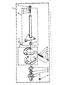 Brake And Drive Tube Parts parts for Kenmore Washer 110.82682820 (11082682820, 110 82682820) from AppliancePartsPros.com