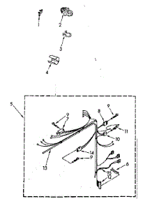 Wiring Harness Parts parts for Kenmore Washer 110.82683310 (11082683310, 110 82683310) from AppliancePartsPros.com