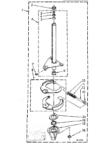 Brake And Drive Tube Parts parts for Kenmore Washer 110.82683320 (11082683320, 110 82683320) from AppliancePartsPros.com