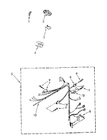 Wiring Harness Parts parts for Kenmore Washer 110.82683320 (11082683320, 110 82683320) from AppliancePartsPros.com