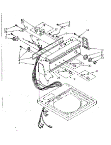Control Panel Parts parts for Kenmore Washer 110.82683730 (11082683730, 110 82683730) from AppliancePartsPros.com