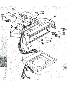 Console Panel Parts parts for Kenmore Washer 110.82683810 (11082683810, 110 82683810) from AppliancePartsPros.com