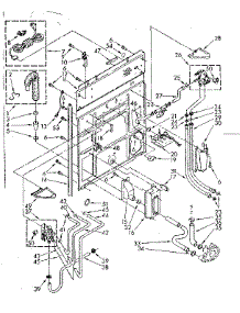 Rear Panel Parts parts for Kenmore Washer 110.82683830 (11082683830, 110 82683830) from AppliancePartsPros.com