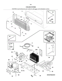 Cooling System parts for Kenmore Refrigerator 253.70413413 (25370413413, 253 70413413) from AppliancePartsPros.com