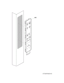 Controls parts for Kenmore Refrigerator 253.70413417 (25370413417, 253 70413417) from AppliancePartsPros.com