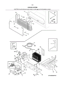 Cooling System parts for Kenmore Refrigerator 253.7041341B (2537041341B, 253 7041341B) from AppliancePartsPros.com