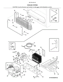 Cooling System parts for Kenmore Refrigerator 253.7041341G (2537041341G, 253 7041341G) from AppliancePartsPros.com