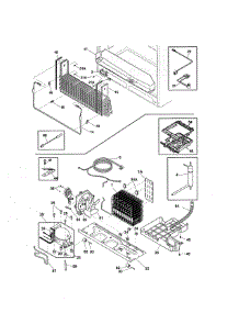 Cooling System parts for Kenmore Refrigerator 253.70423415 (25370423415, 253 70423415) from AppliancePartsPros.com