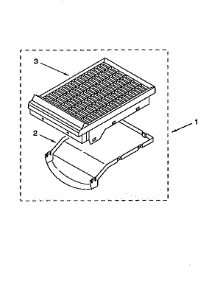 Dry Rack parts for Kenmore Dryer 110.96593230 (11096593230, 110 96593230) from AppliancePartsPros.com