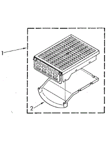 Dry Rack parts for Kenmore Dryer 110.97091700 (11097091700, 110 97091700) from AppliancePartsPros.com