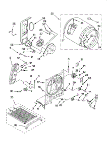 Bulkhead Parts parts for Kenmore Dryer 110.77622600 (11077622600, 110 77622600) from AppliancePartsPros.com