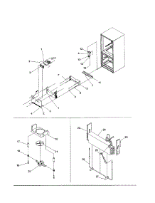 Evaporator / Freezer Control parts for Kenmore Refrigerator 596.71812100 (59671812100, 596 71812100) from AppliancePartsPros.com