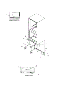Insulation And Roller parts for Kenmore Refrigerator 596.71872100 (59671872100, 596 71872100) from AppliancePartsPros.com