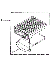 Dry Rack parts for Kenmore Dryer 110.86992700 (11086992700, 110 86992700) from AppliancePartsPros.com