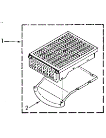 Dry Rack parts for Kenmore Dryer 110.86993310 (11086993310, 110 86993310) from AppliancePartsPros.com