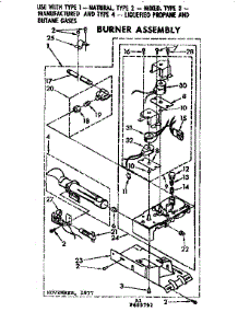 Burner Assembly parts for Kenmore Dryer 110.87071110 (11087071110, 110 87071110) from AppliancePartsPros.com