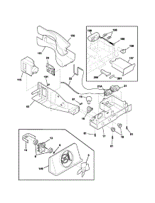 Controls parts for Kenmore Refrigerator 253.56272405 (25356272405, 253 56272405) from AppliancePartsPros.com